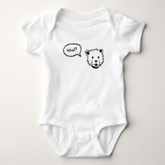 Westie Kort hoes Romper
