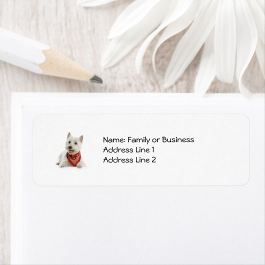 Westie Labels (Insitu)