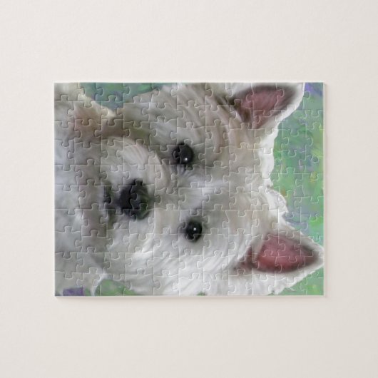 WESTIE LEGPUZZEL (Horizontaal)