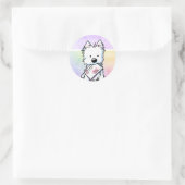 Westie Liebesbrieven Stickers (Tas)