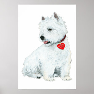 Westie Liefde Poster