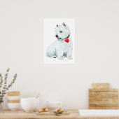 Westie Liefde Poster (Keuken)