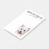 Westie Liefhebber Post-it Notities Post-it® Notes (Schuin)