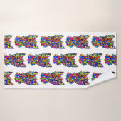 Westie Love Badhanddoek (Badhanddoek)