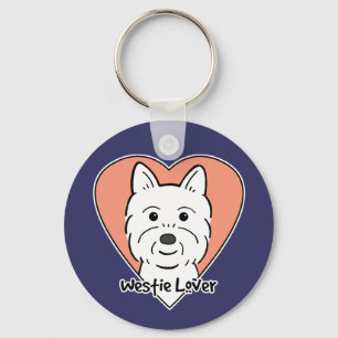 Westie Lover Sleutelhanger