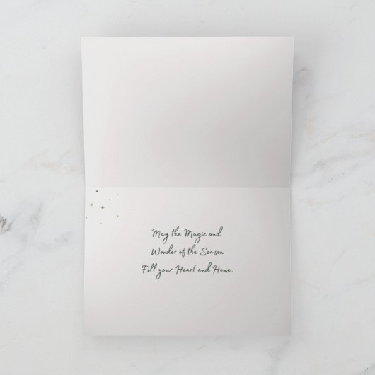 Westie Magic Christmas Kaart (Binnen)