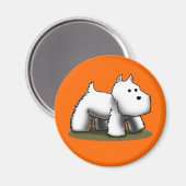 Westie Magnet (Voorkant / Achterkant)