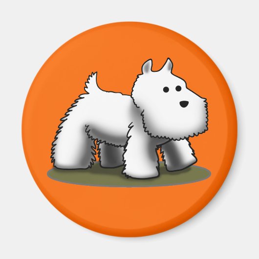 Westie Magnet (Voorkant)
