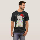 Westie Mam West Highland White Terrier Hondenliefh T-shirt (Voorkant volledig)