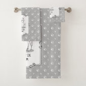 Westie Mam - West Highland White Terrier Mam Bad Handdoek (Insitu)