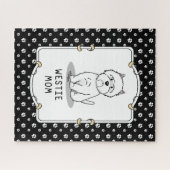 Westie Mam - West Highland White Terrier Mam Legpuzzel (Horizontaal)