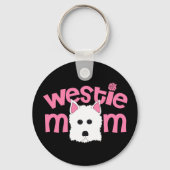 Westie mama sleutelhanger (Voorkant)