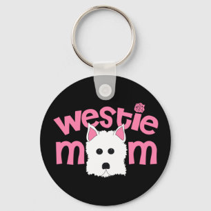Westie mama sleutelhanger