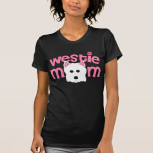 Westie mama t-shirt