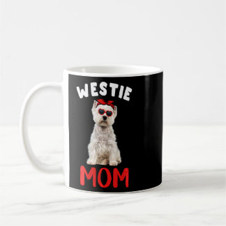 Westie mama Westie Dog Eigenaar Funny Mothers Da Koffiemok