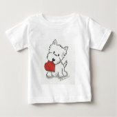 Westie met hart (Voorkant)