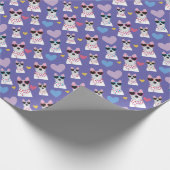 Westie met Heart Zonnebril Cadeaupapier (Hoek)