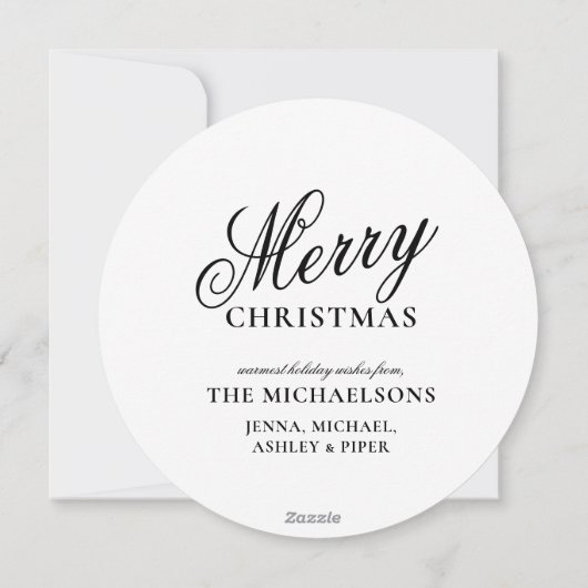 Westie met kerstmuts en -baard feestdagenkaart (Achterkant)