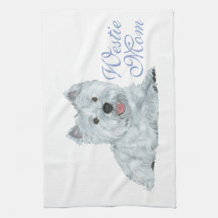 Westie Moeder Theedoek
