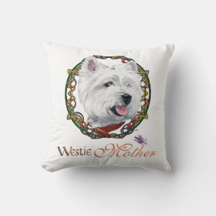 Westie Moederdag Kussen