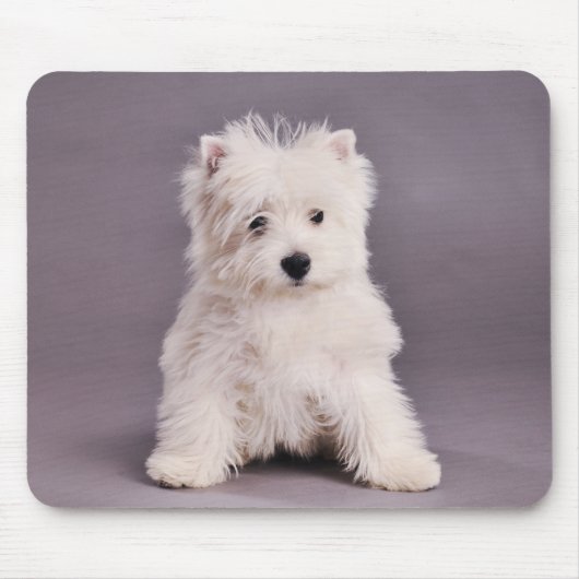Westie mousepad muismat (Voorkant)