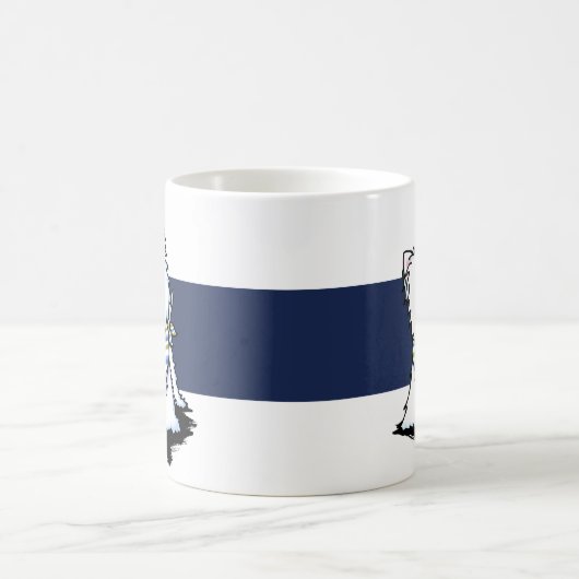 Westie Nautical KiniArt Mok (Center)