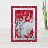 Westie New Misty en Muffin passen IT-Valentijn aan Feestdagen Kaart (Voorkant)