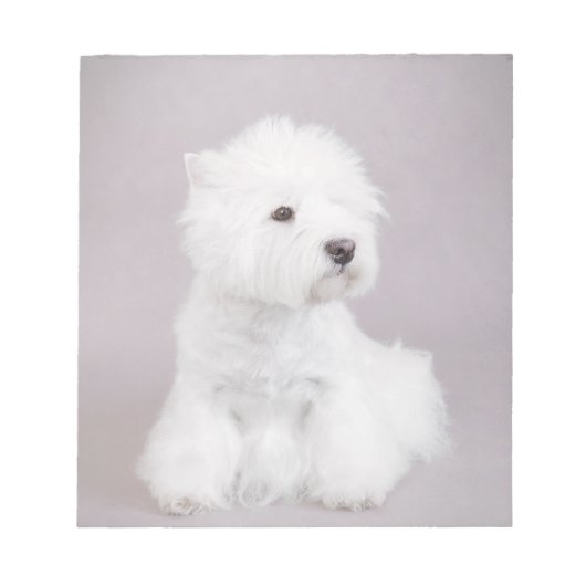 Westie Notitieblok (Voorkant)