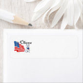 Westie Obama Return Address Label (Insitu)