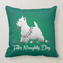 Westie of West Highland Terrier Feliz Naughty Dog