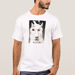 Westie onderweg t-shirt