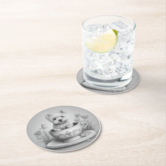 Westie onderzetter - Wes-tea (Insitu)