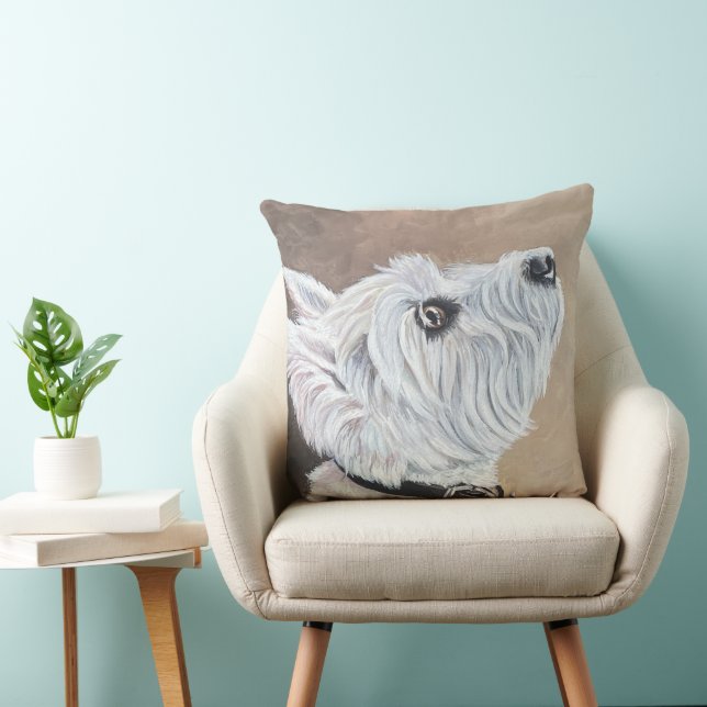 Westie Opzoeken Profiel B Kussen (Stoel)