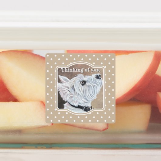 Westie Opzoeken Profiel B Labels (Aangebracht)