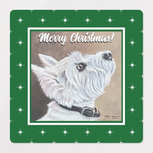 Westie Opzoeken Profiel B Labels (Design 2)