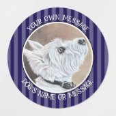 Westie Opzoeken Profiel B Labels (Design 2)