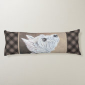 Westie Opzoeken Profiel B Lichaamskussen (Achterkant)