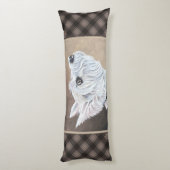 Westie Opzoeken Profiel B Lichaamskussen (Achterkant (Verticaal))