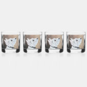 Westie Opzoeken Profiel B Whisky Glas (Achterkant)