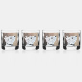 Westie Opzoeken Profiel B Whisky Glas (Voorkant)