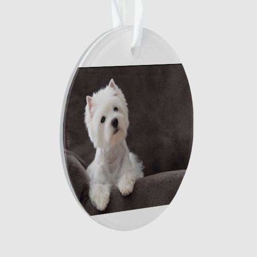Westie Ornament (voorkant)