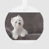 Westie Ornament (voorkant)