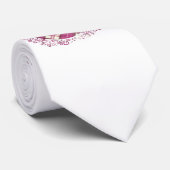 Westie over Tartan Stropdas (Opgerold)