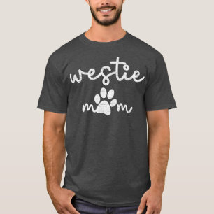 Westie Paw Mam 410 T-shirt