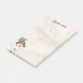 Westie Pirate Post-it® Notes (Schuin)