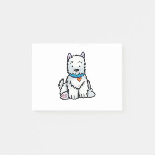Westie Post-it® Notes