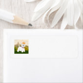 Westie Prinses Retouradres Label (Insitu)