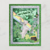 Westie Puppy Nummer twee Happy St Patricks Day Briefkaart (Voorkant)