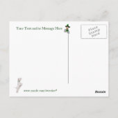 Westie Puppy nummer twee St. Pattys past het aan Briefkaart (Achterkant)