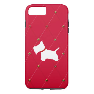 Westie Red Diamonds Case-Mate iPhone Case
